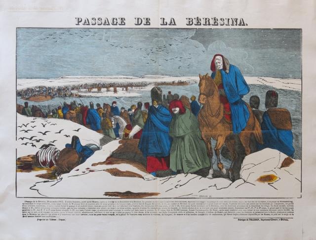 PELLERIN, CHARLES JEAN – GEORGIN. Passage de la Béresina.