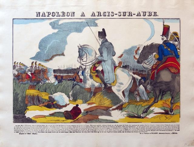 PELLERIN, CHARLES JEAN – GEORGIN. Napoleon a Arcis – sur - Aube.