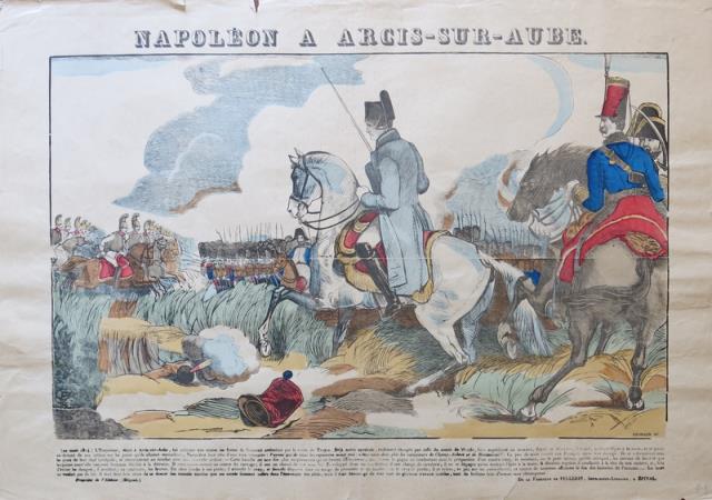 PELLERIN, CHARLES JEAN – GEORGIN. Napoleon a Arcis – sur - Aube.