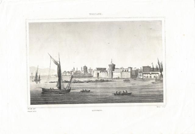 ITALIE PITTORESQUE (SAUVAGE). Livourne.