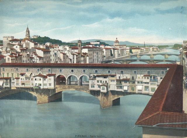 ANONIMO. Firenze. Ponte Vecchio.