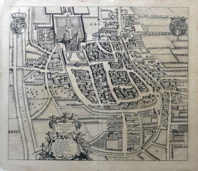 BLAEU, IOANNES - ALBERTS, RUTGER CHRISTOPHER. Raconisium. Ser.mi Emanuelis...