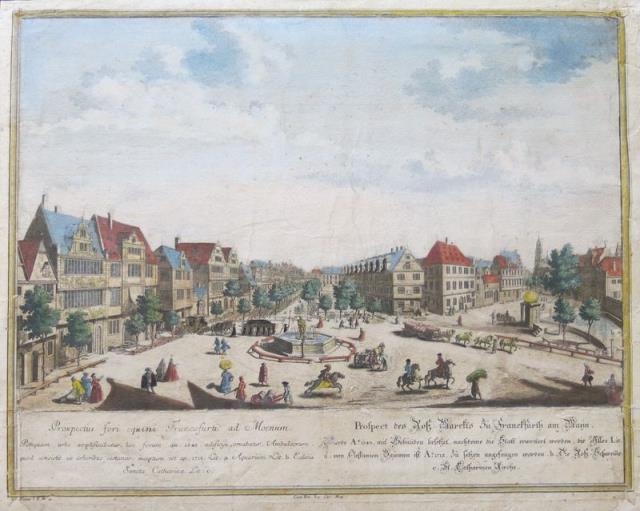 KLEINER. Prospectus fori equini Francofurti ad Moenum.