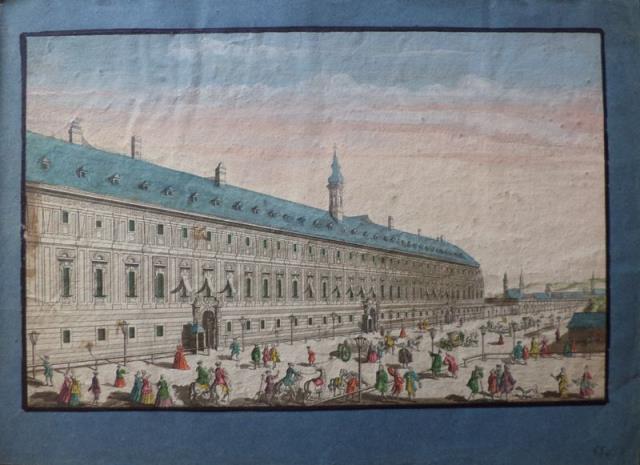 DAUMONT (o CHEREAU). Vue Perspective de Paris.