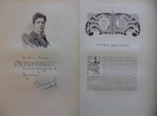 ANONIMO. Pietro Mascagni.