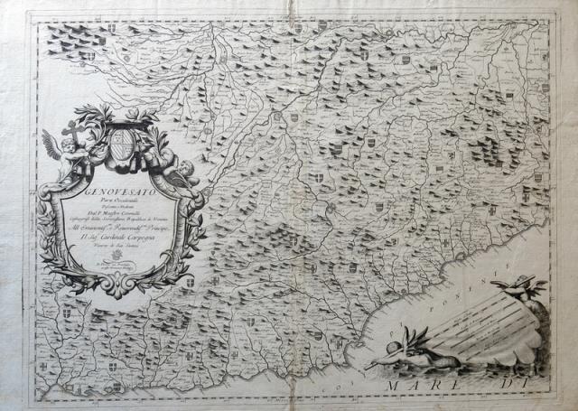 CORONELLI, VINCENZO. Genovesato. Parte Occidentale, Descritto e Dedicato dal...
