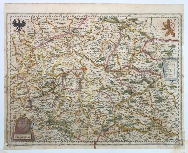 BLAEU, WHILLEM. Bohemia.