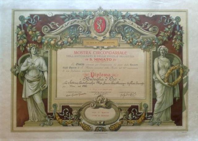DOYEN - SIMONDETTI. Società degli operai di San Miniato. Mostra Circondariale...