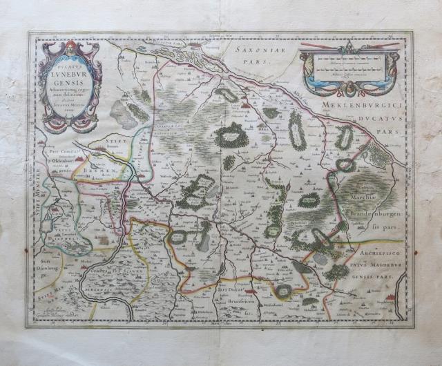 BLAEU, WILLEM JANSZOON (BLAEUW, GUILJELMUM) – MELLINGERO, IOHANNE. Ducatus Lu...