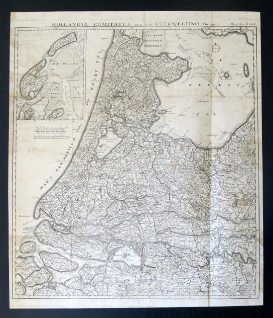 MEURSIUS, IOHANNES (VAN MEURS). Hollandiae Comitatus una cum Ultrajectino...