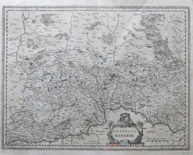 BLAEU, WILLEM JANSZOON (BLAEUW, GUILJELMUM). Palatinatus Bavariae.