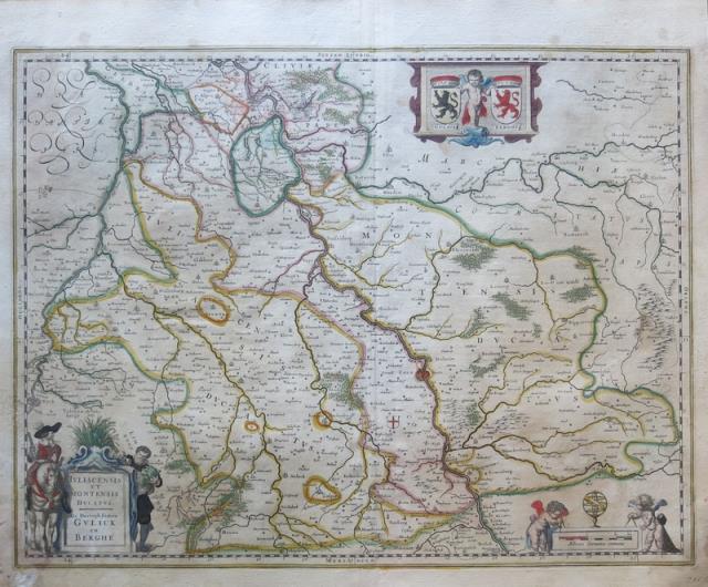 BLAEU, WILLEM JANSZOON (BLAEUW, GUILJELMUM). Iuliacensis et Montensis Ducatus...