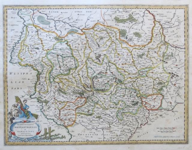 BLAEU, WILLEM JANSZOON (BLAEUW, GUILJELMUM). Archiepiscopatus Maghdeburgensis...