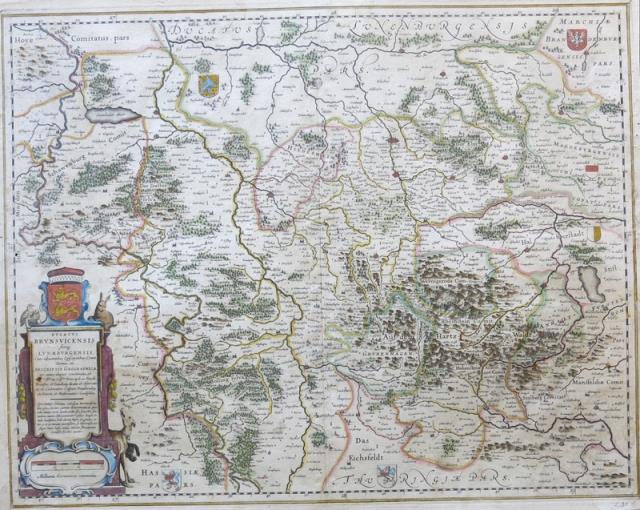 BLAEU, WILLEM JANSZOON (BLAEUW, GUILJELMUM). Ducatus Brunsvicensis.