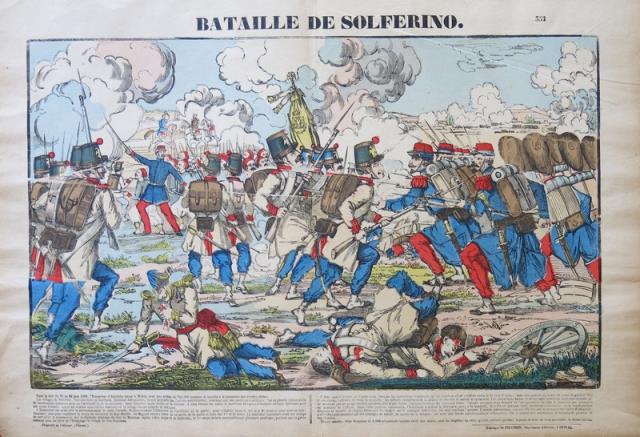 PELLERIN, CHARLES JEAN – GEORGIN. Bataille De Solferino.