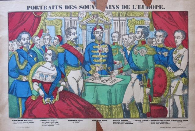 PELLERIN, CHARLES JEAN – GEORGIN. Portrait des Souverains de L'Europe.