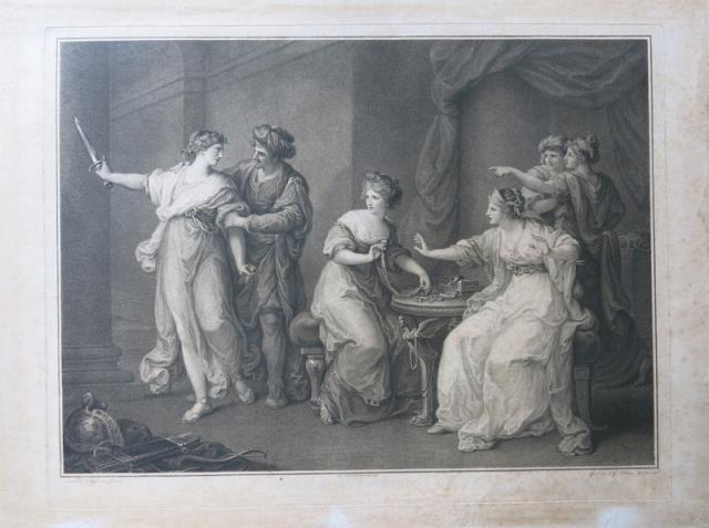 KAUFFMAN, ANGELICA – FACIUS. Achilles Discover'd.