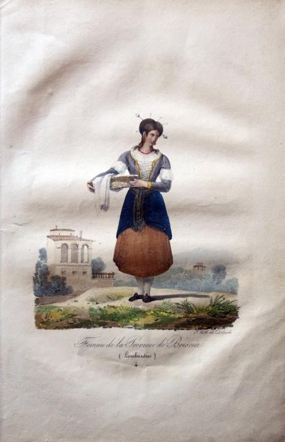 DELPECH, SERAPHINE (DE). Femme de la Province de Brescia. (Lombardie).