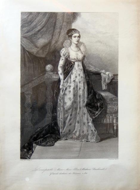 PIGEOT – LETHIERRE. Bonaparte (Marie Anne Elisa Madame Baciocchi). Grande...