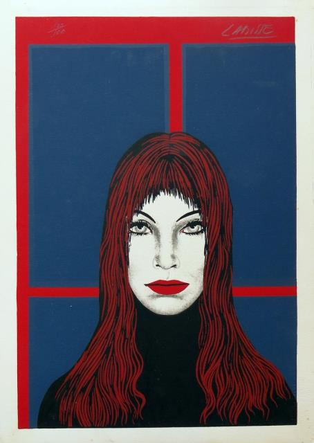 LABISSE, FELIX. Volto femminile.