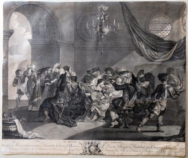 LEMPEREUR, LOUIS SIMON. Le Festin Espagnol.