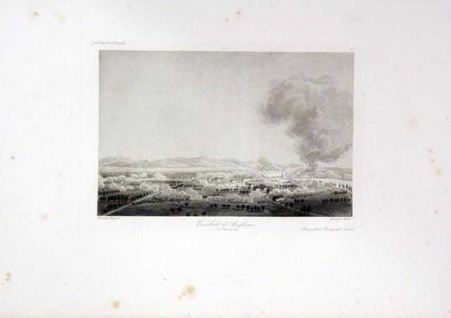 BAGETTI – SKELTON. Combat d'Anghiari. 14 Janvier 1797.
