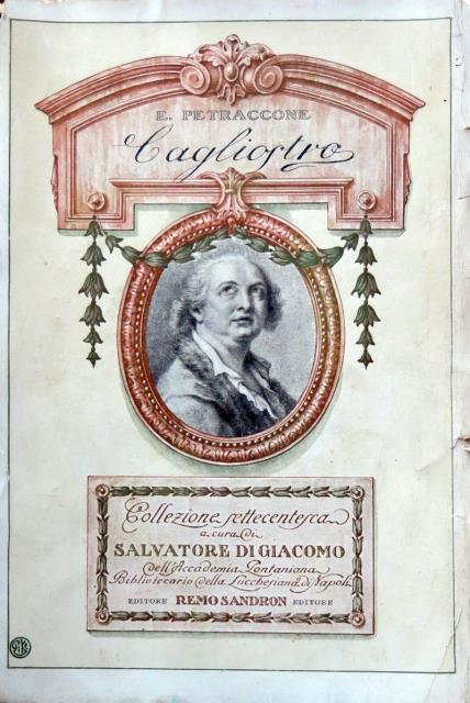 PETRACCONE, E. Cagliostro nella storia e nella leggenda.