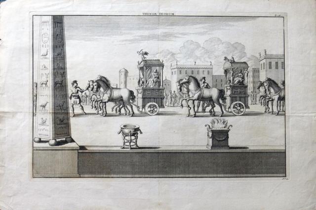 MERIAN, MATTHEUS. Thensae Deorum.