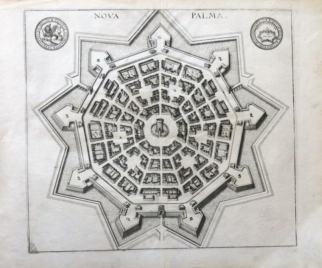 MERIAN, MATTHEUS. Nova Palma (Palmanova).