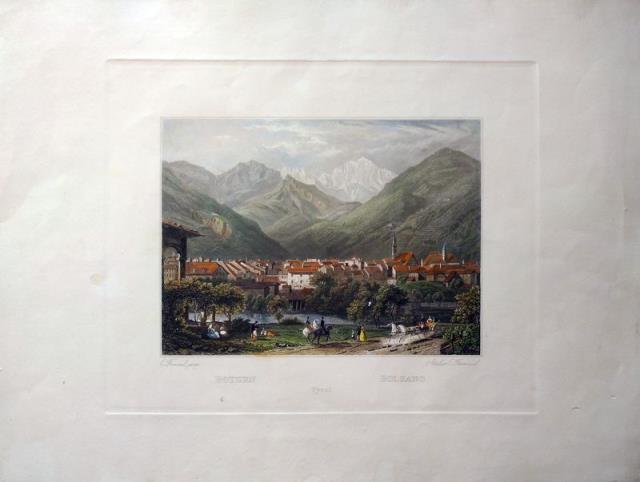 FROMMEL, CARL LUDWIG. Botzen. Bolzano. Tyrol.
