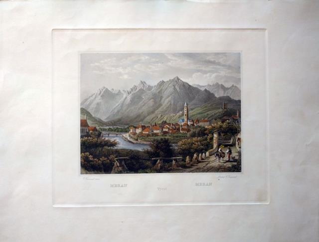 FROMMEL, CARL LUDWIG. Meran. Merano. Tyrol.
