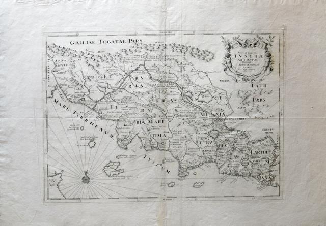 ORTELIO, ABRAMO. Nova et accurata Tusciae Antiquae descriptio.