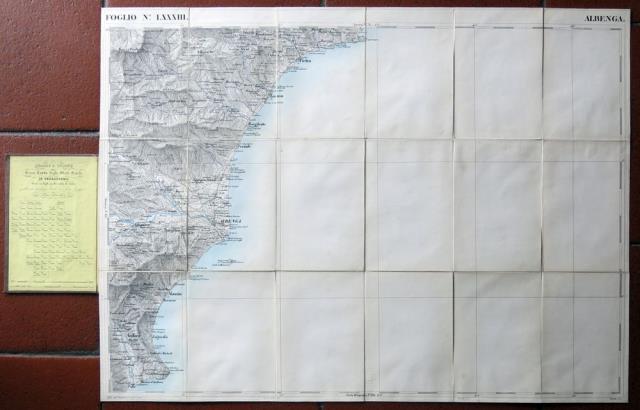 CORPO REALE DELLO STATO MAGGIORE. Stati Sardi di Terraferma. Albenga.
