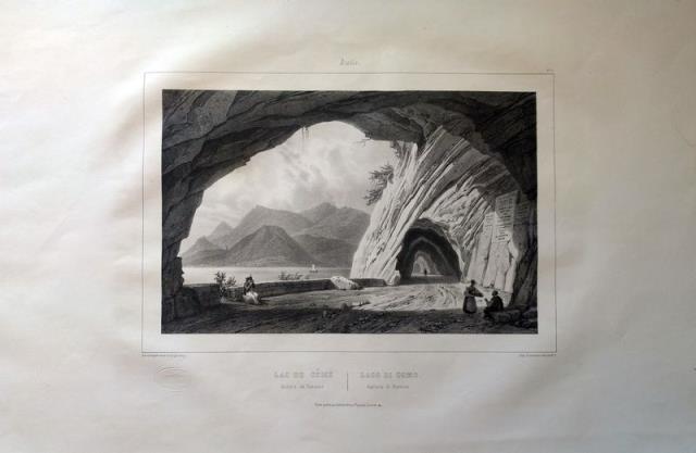 DEROY – LEMERCIER. Lac de Come. Galerie de Varenne / Lago di Como. Galleria...