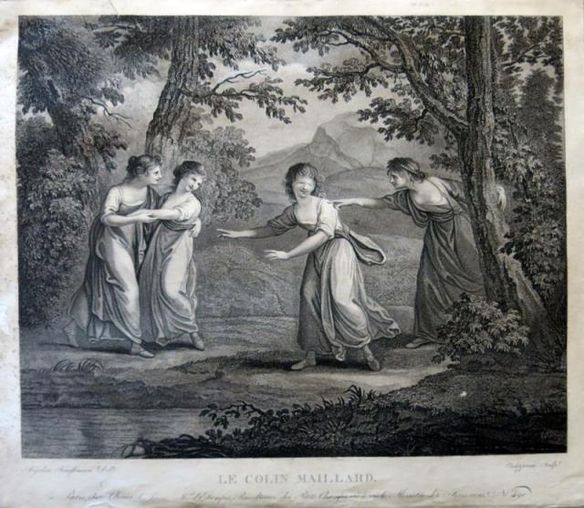KAUFFMANN, ANGELICA - PHELIPPEAUX. Le colin maillard.