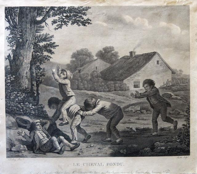 DROLING - RUOTTE. Le cheval fondu.