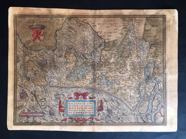 ORTELIUS, ABRAHAM – DEVENTER, IACOPO. Hollandiae Antiquorum Catthorum sedis...