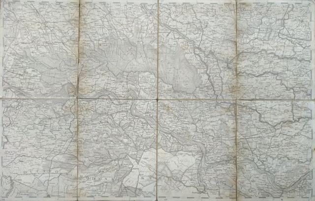 Carta comprendente i territori a nord del Ducato di Modena (Lombardia, Veneto).