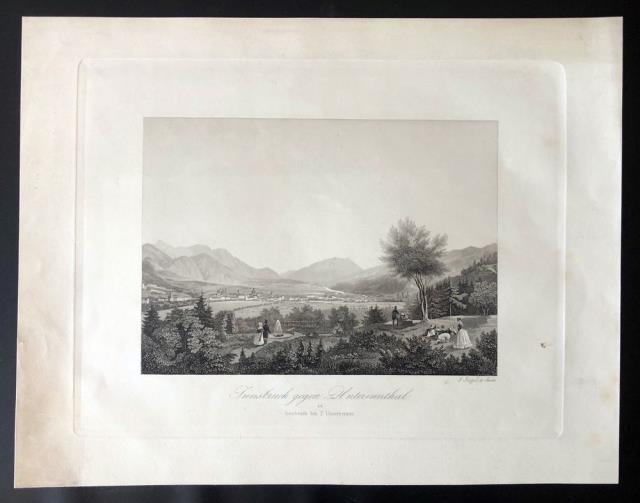 RIEGEL, F. Innsbruck gegen Unterinnthal.