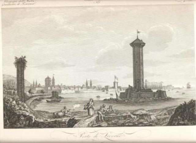 ZUCCAGNI ORLANDINI, ATTILIO. Porto di Livorno.