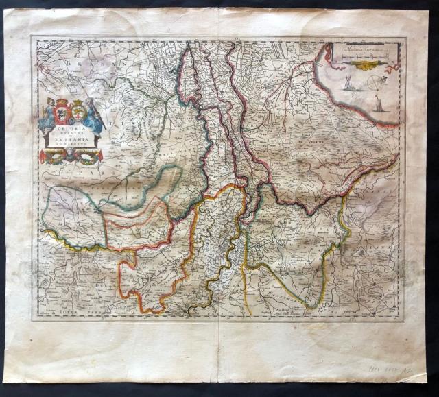 BLAEU, WILLEM JANSZOON. Geldria Ducatus et Zutfania Comitatus.