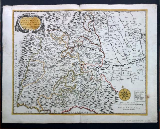 BOISSEAU, JAN - DE LA POINTE. Description de la Principauté de Piedmont Marqu...