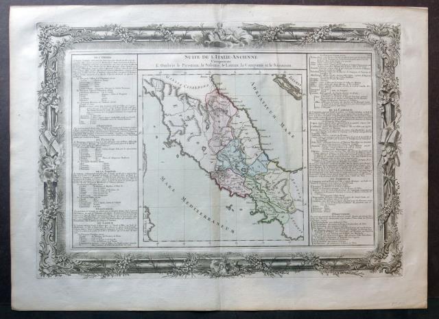 ANONIMO. Suite de l’Italie Ancienne comprenant l’Ombrie, le Picenum...
