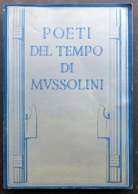 AA. VV. Poeti del tempo di Mussolini.