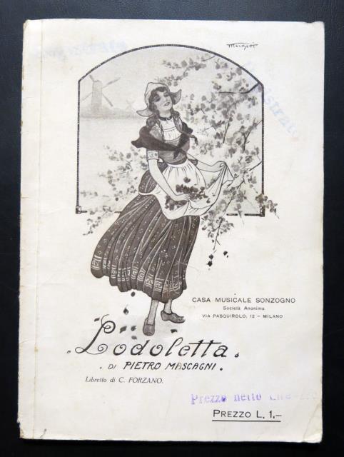 MASCAGNI, PIETRO. Lodoletta