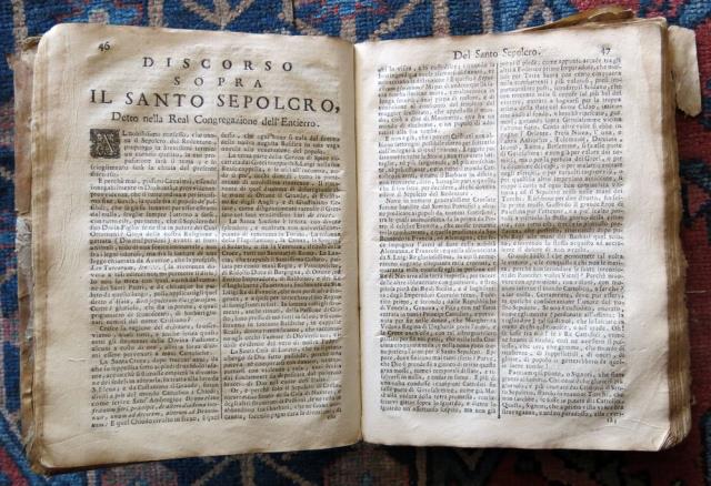 ANONIMO. Testo religioso composto di panegirici, meditazioni e considerazioni.
