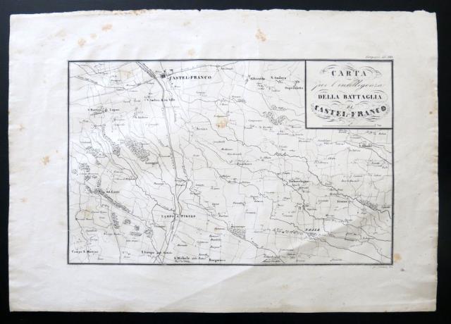 GATTI e DURA. Carta per l’intelligenza della battaglia di Castel - Franco.