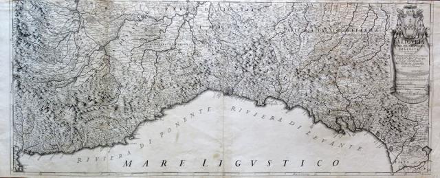 CANTELLI, GIACOMO (DA VIGNOLA) - DE ROSSI, DOMENICO. La Liguria o Stato della...