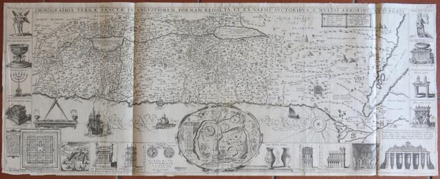 TIRINUS, JACOBUS. Chorographia Terrae Sanctae in Angustiorem formam Redacta...