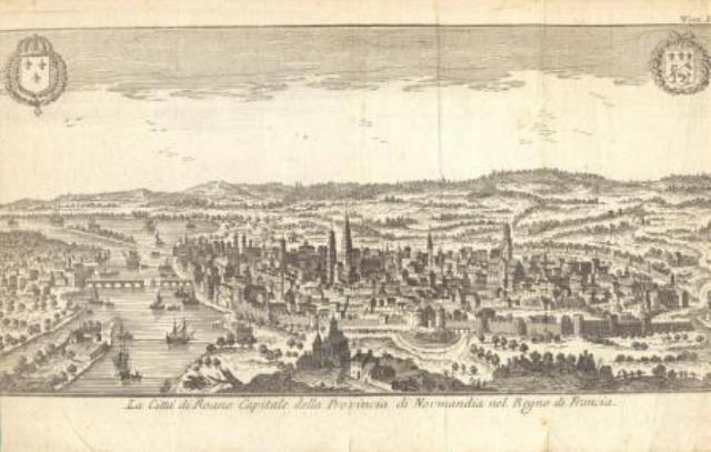 SALMON, THOMAS. La città di Roano Capitale della provincia di Normandia nel...